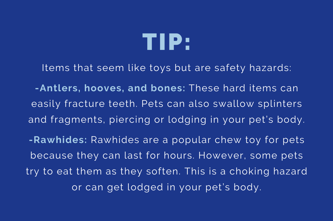 Tip: Items that seem like toys but are safety hazards